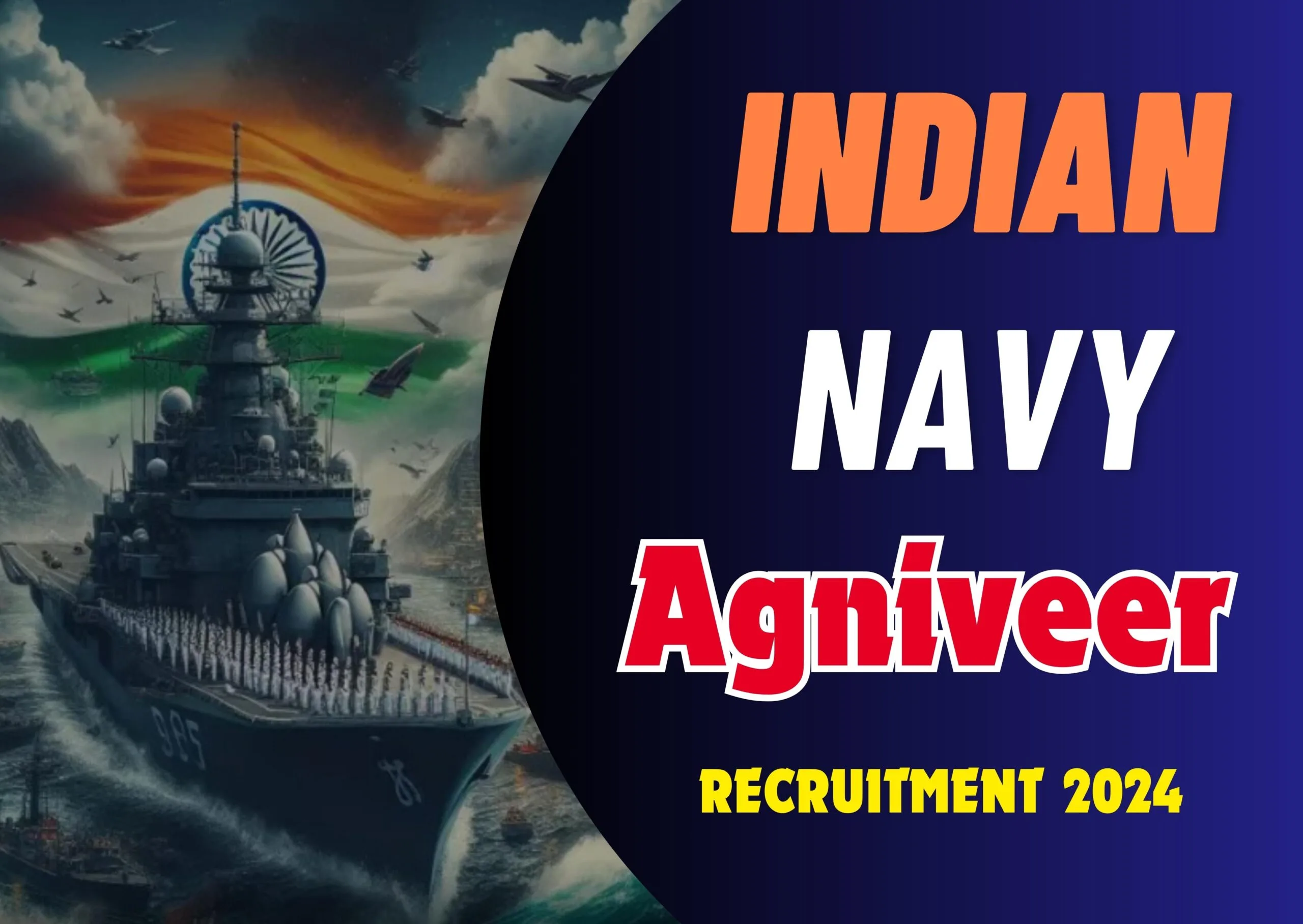 Indian Navy Agniveer SSR Recruitment 2024 Apply Online for SSR 02/2024 Batch