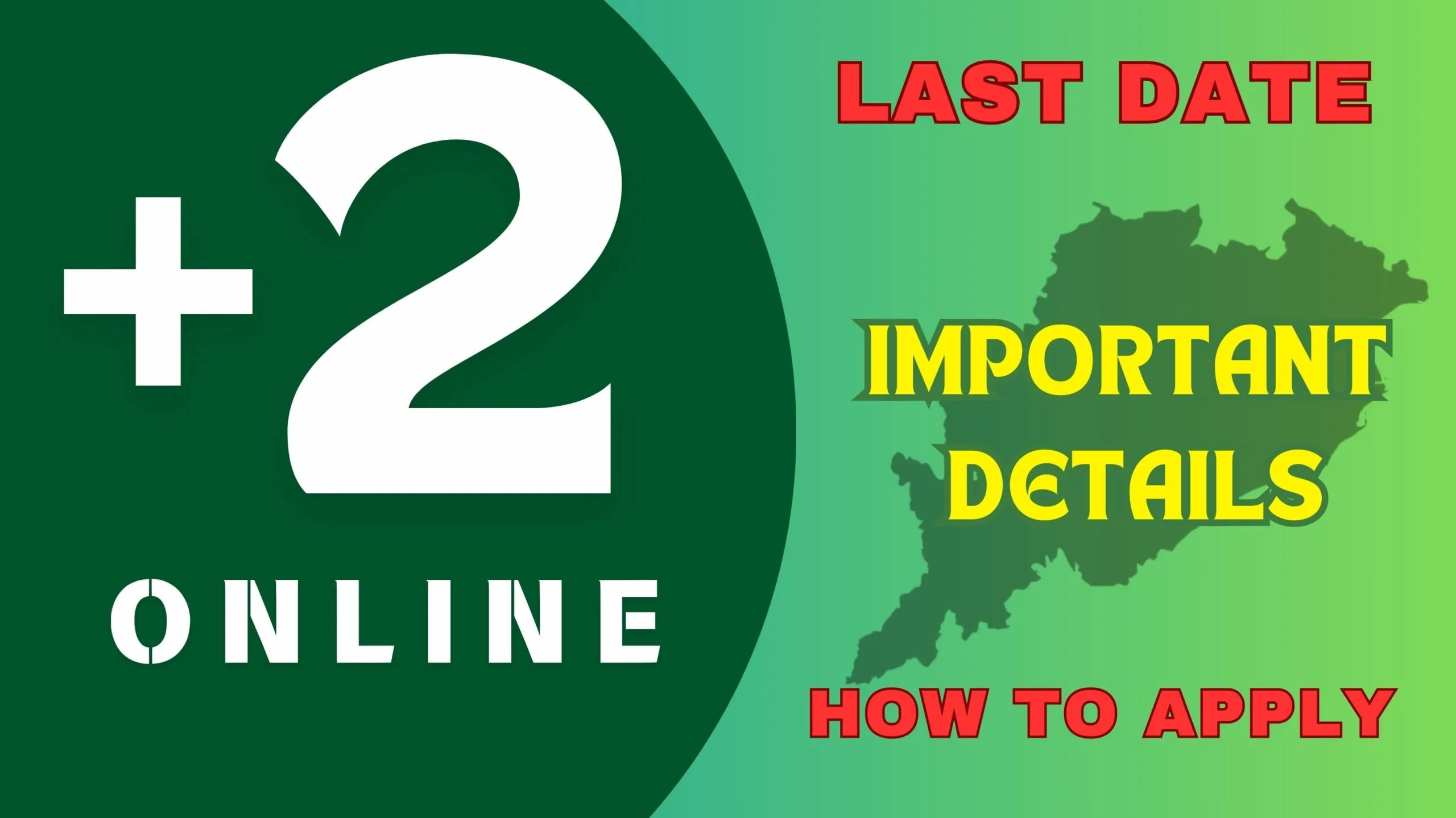 SAMS Odisha Plus 2 Online Application
