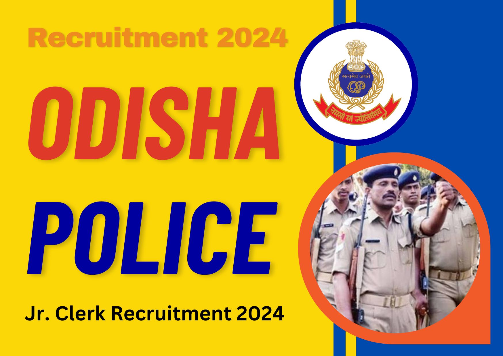 Odisha Police Junior Clerks 2024