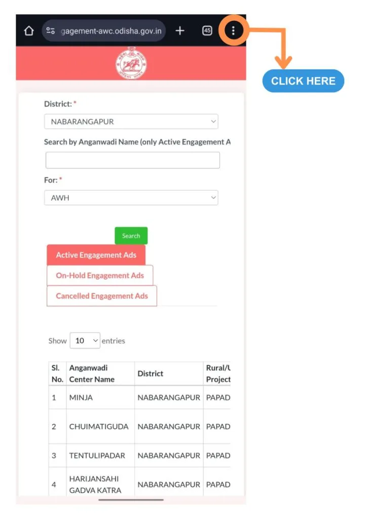 Odisha Anganwadi Recruitment 2025