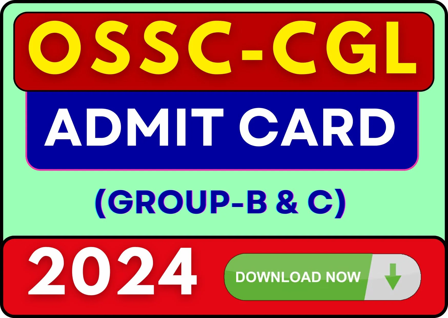 ossc cgl admit card