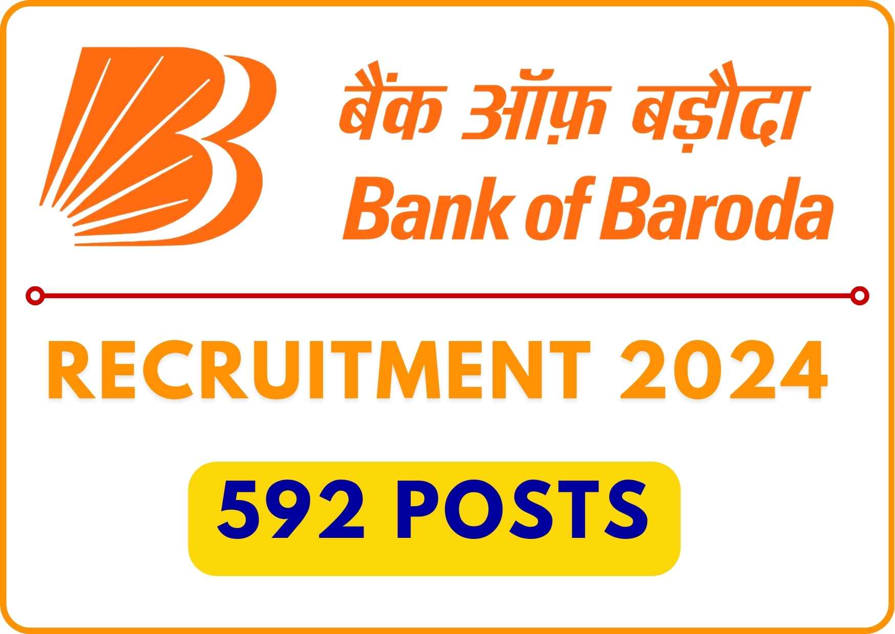 Bank of Baroda Recruitment 2024