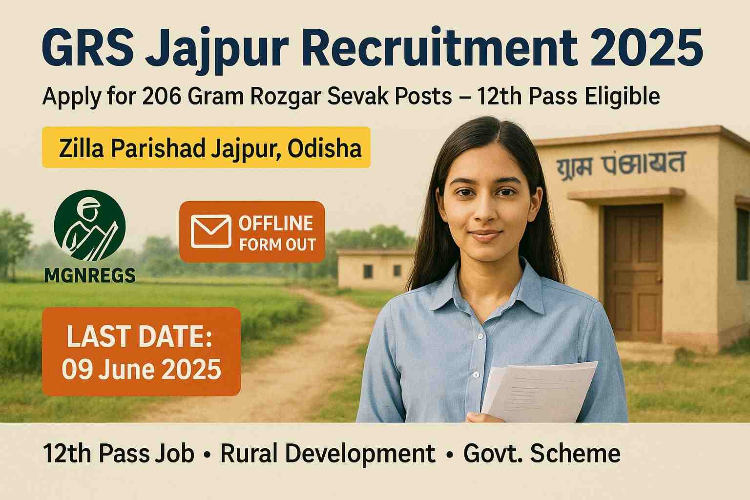 GRS Jajpur Recruitment 2025