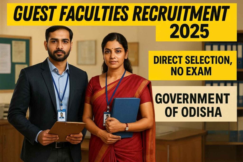 Guest Faculties Recruitment 2025