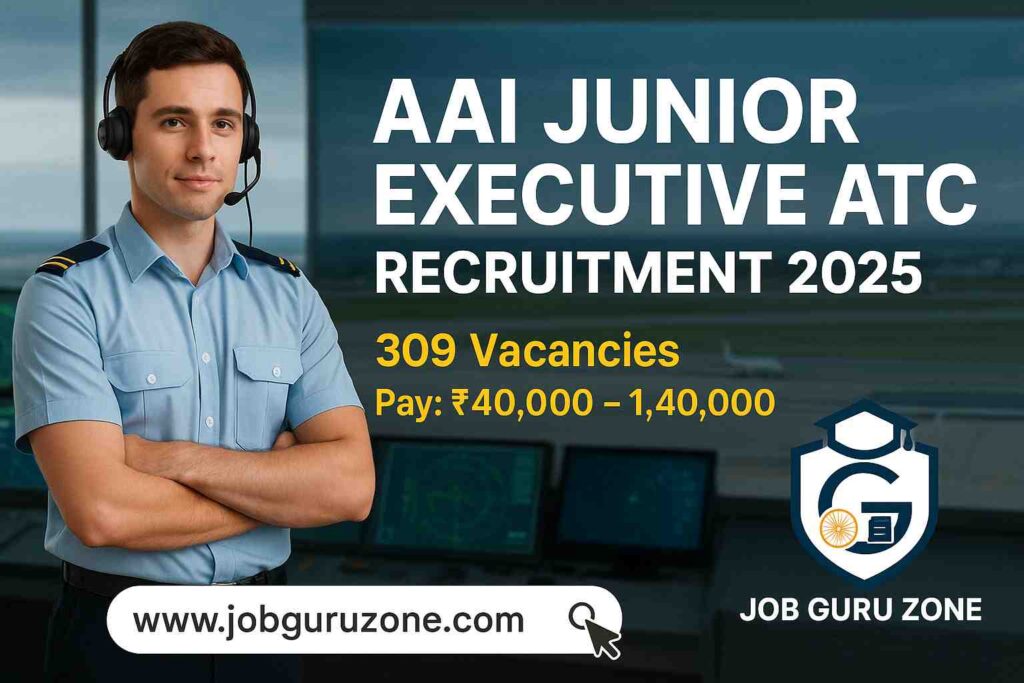 AAI Junior Executive ATC Recruitment 2025