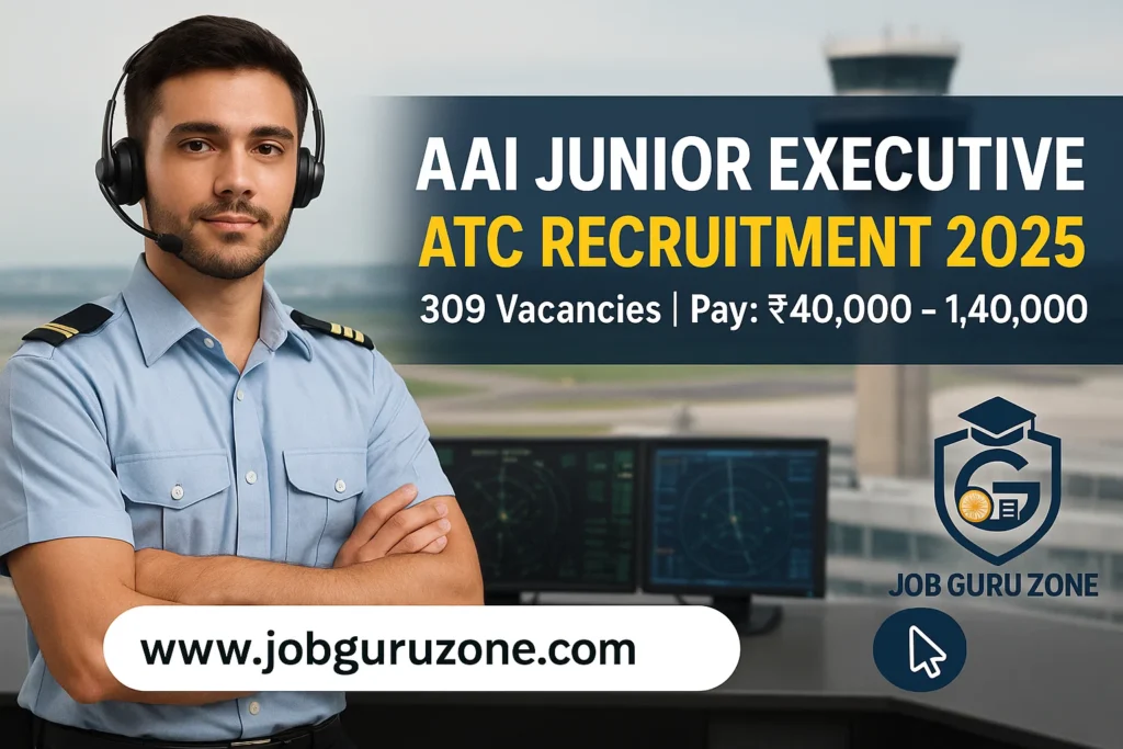 AAI Junior Executive ATC Recruitment 2025