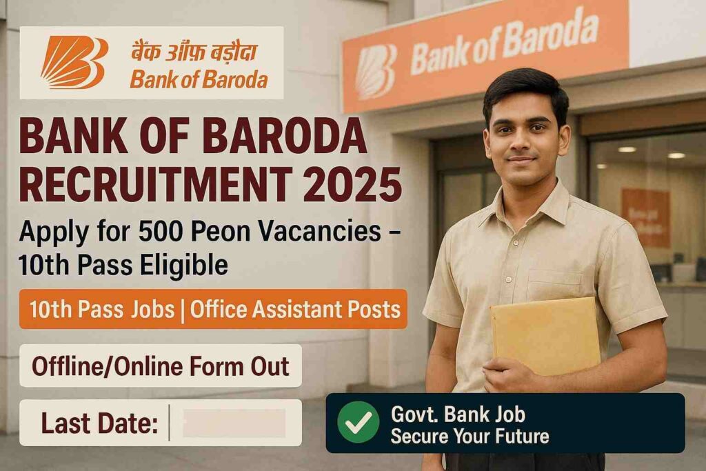 BOB Office Assistant Recruitment 2025