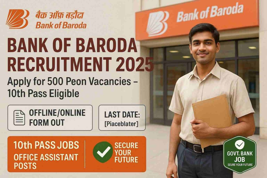 BOB Office Assistant Recruitment 2025