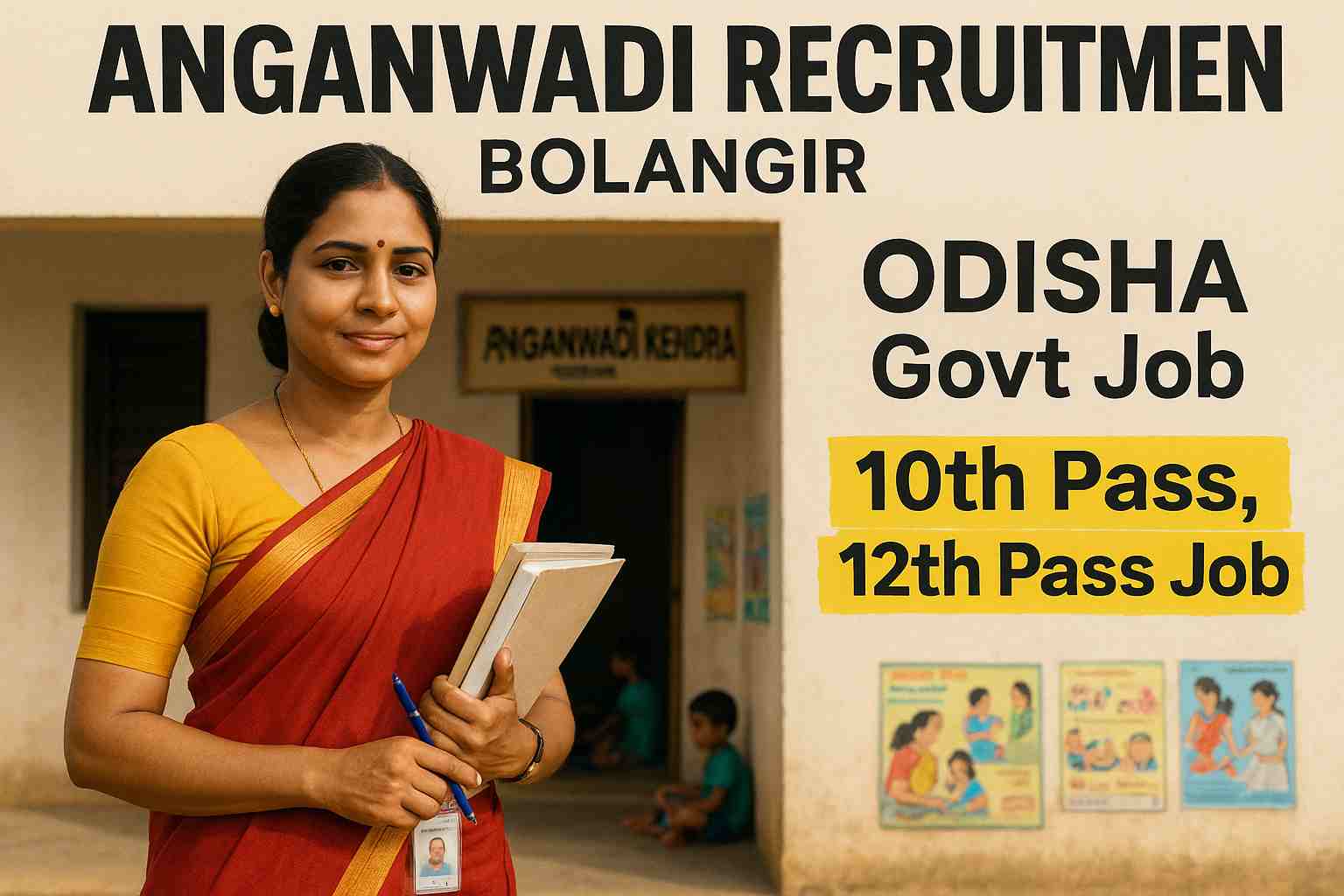 Anganwadi Recruitment Bolangir