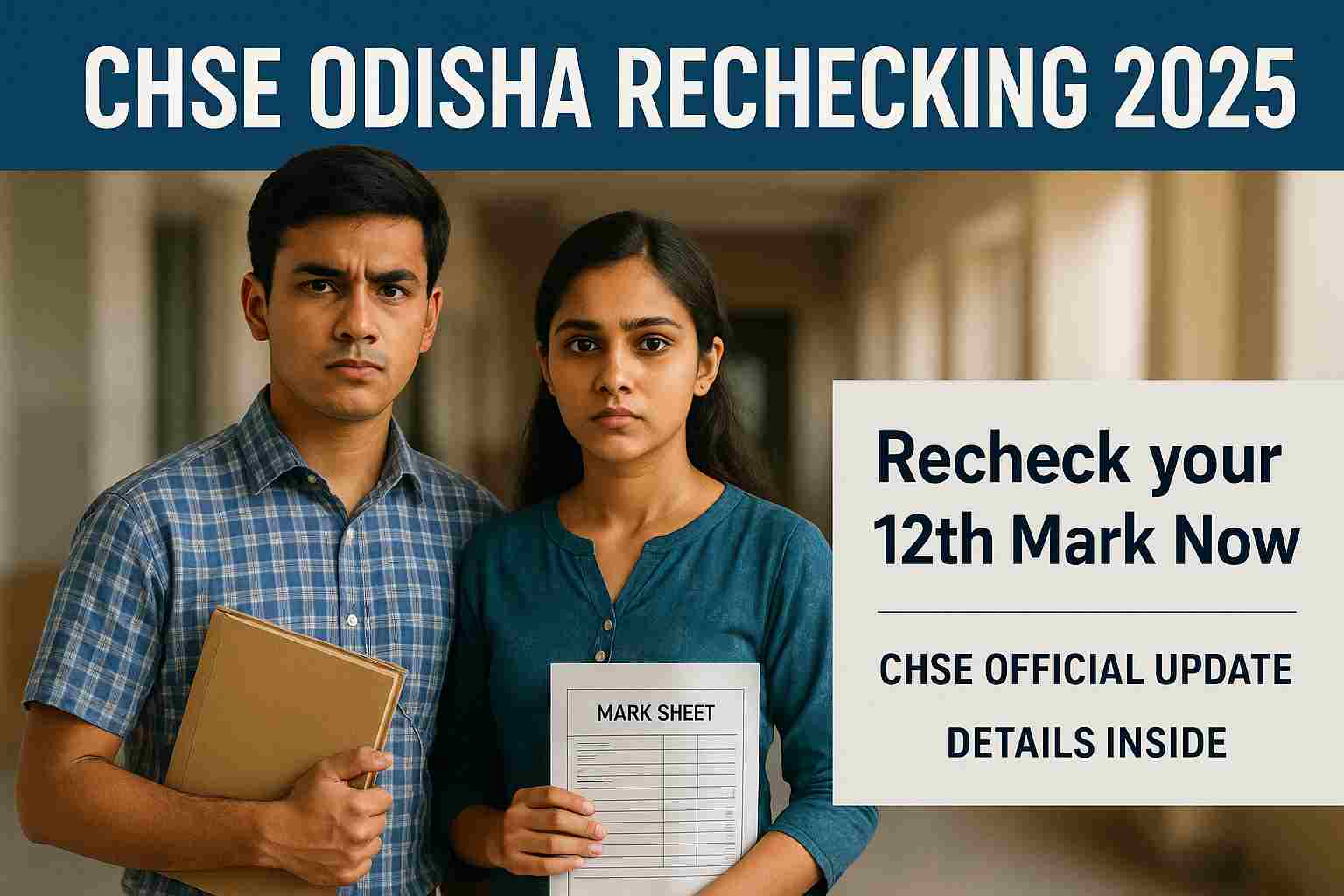CHSE Odisha Rechecking 2025