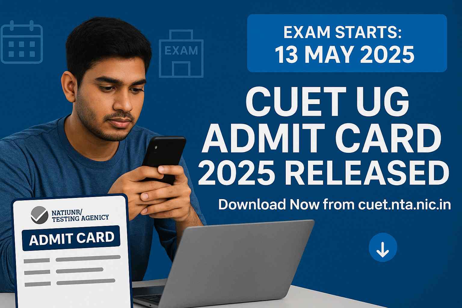 CUET UG Admit Card