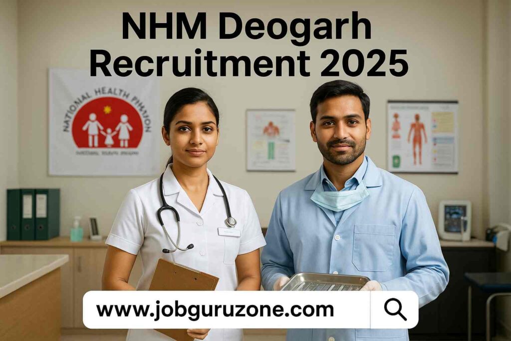 NHM Deogarh Recruitment 2025