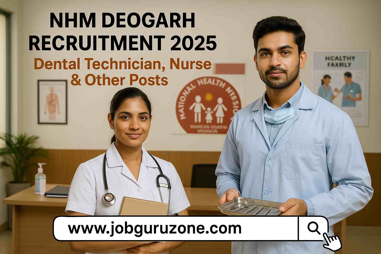NHM Deogarh Recruitment 2025