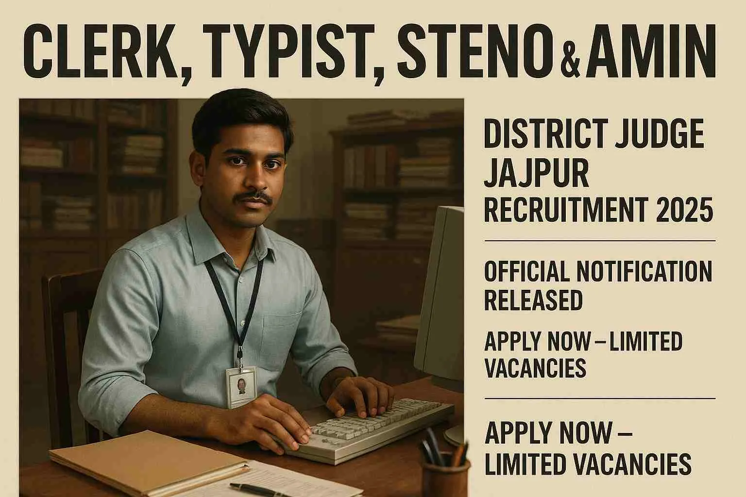 District Judge Jajpur Recruitment 2025