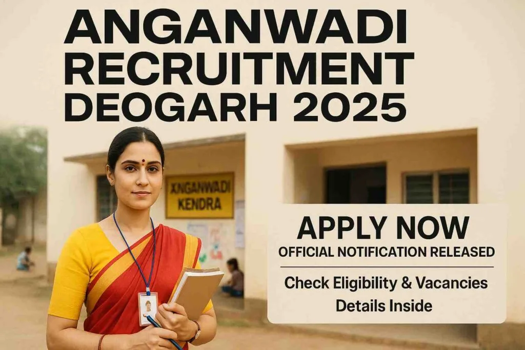 Anganwadi Recruitment Deogarh