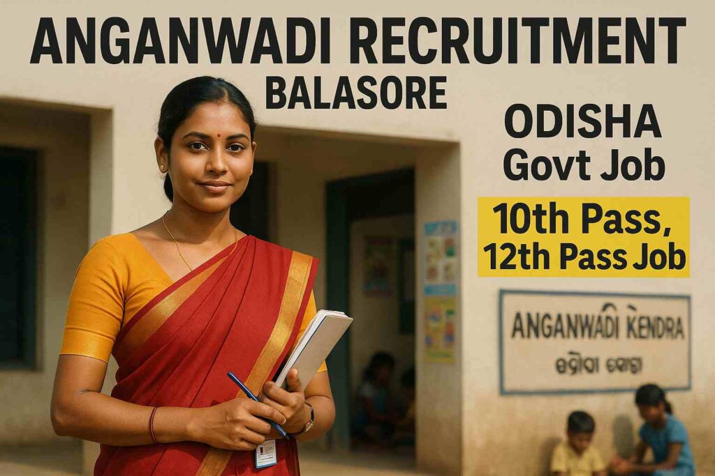 Anganwadi Recruitment Balasore
