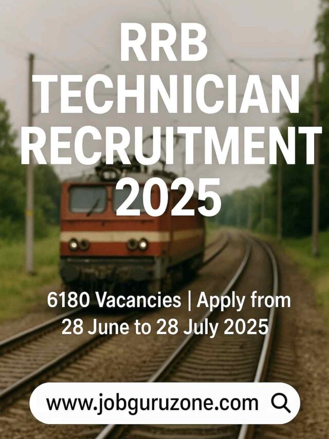 RRB Technician Recruitment 2025