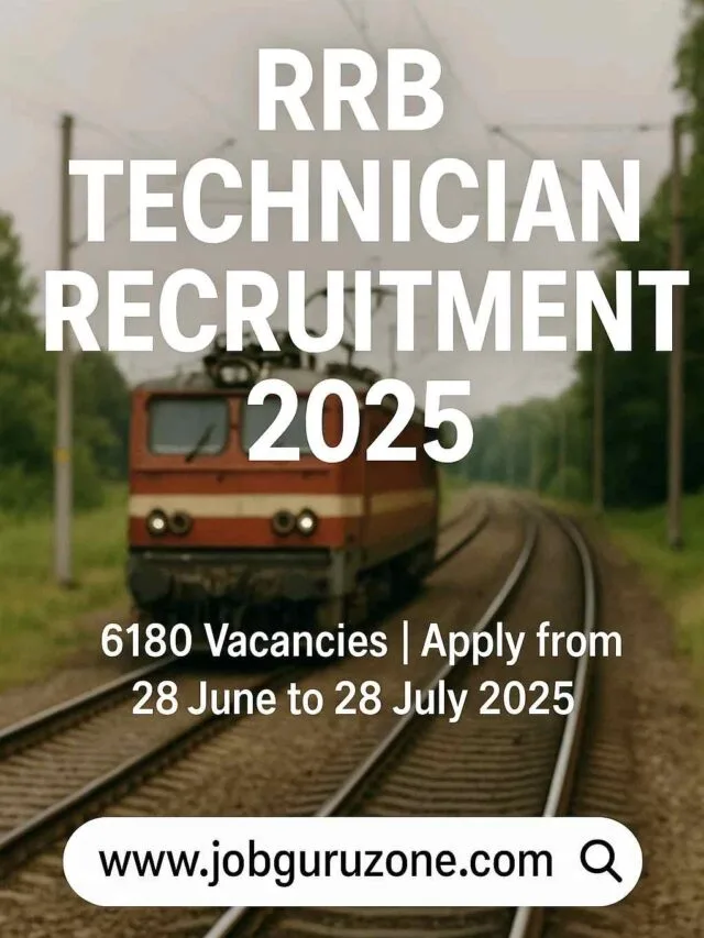 RRB Technician Recruitment 2025