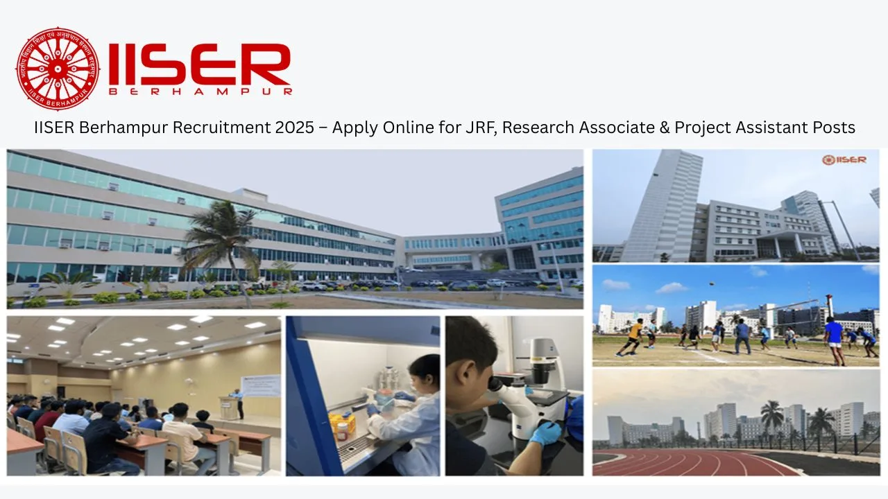 IISER Berhampur Recruitment 2025