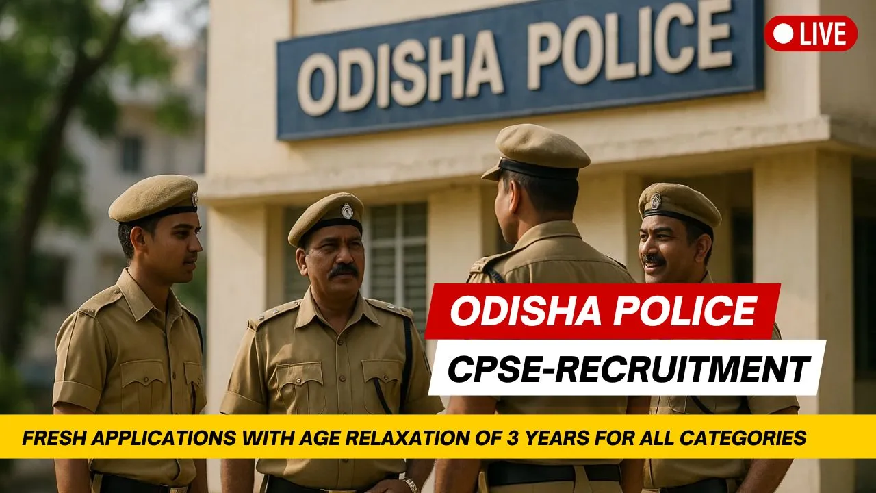 Odisha Police CPSE-Recruitment