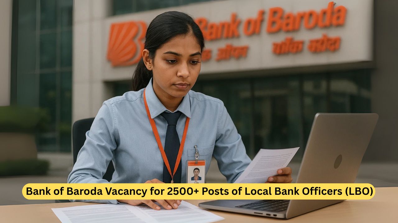 Bank of Baroda Vacancy 2025