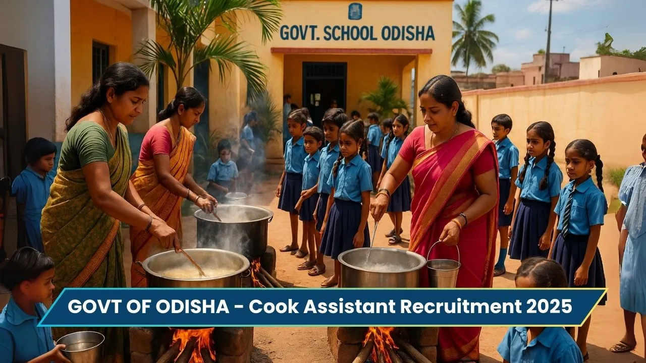 OAV Govindpur Cook Assistant Recruitment 2025