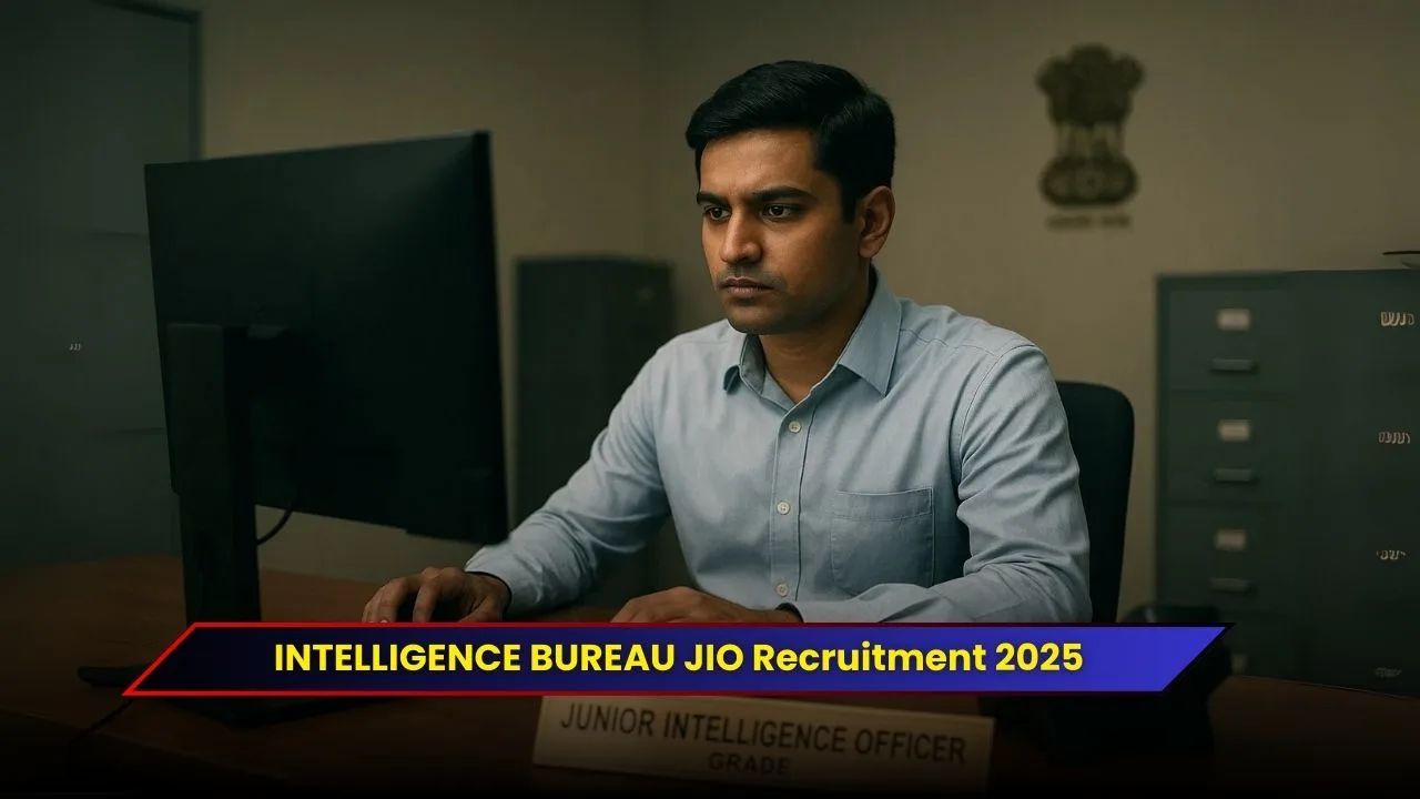 Intelligence Bureau JIO Recruitment 2025