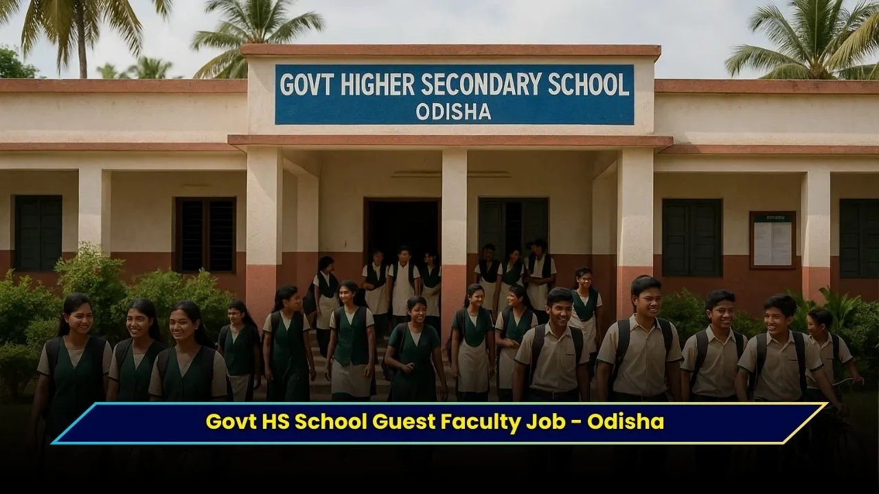 Govt HS School Kangra Guest Faculty Job 2025