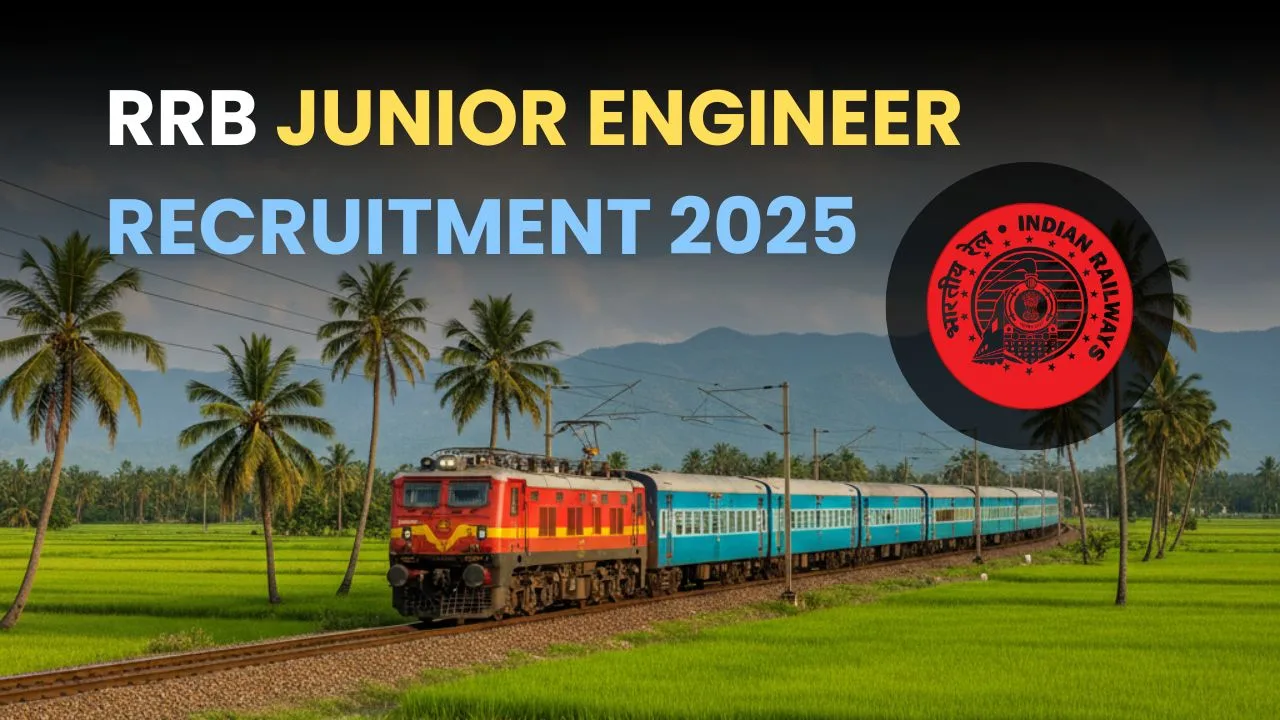 RRB Junior Engineer Recruitment 2025 Notification