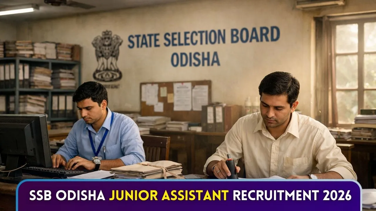 SSB Odisha Junior Assistant Recruitment 2026 – Apply Online