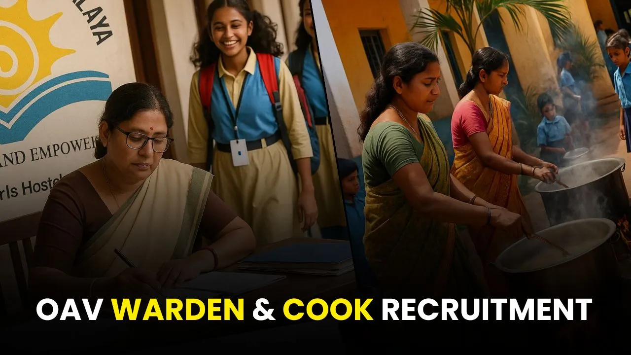 OAV Warden & Cook Posts Recruitment