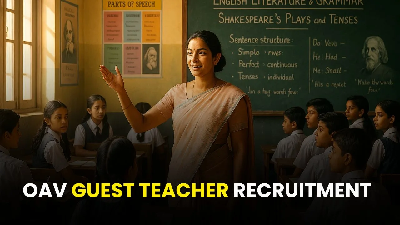 OAV Guest Teacher Recruitment 2026