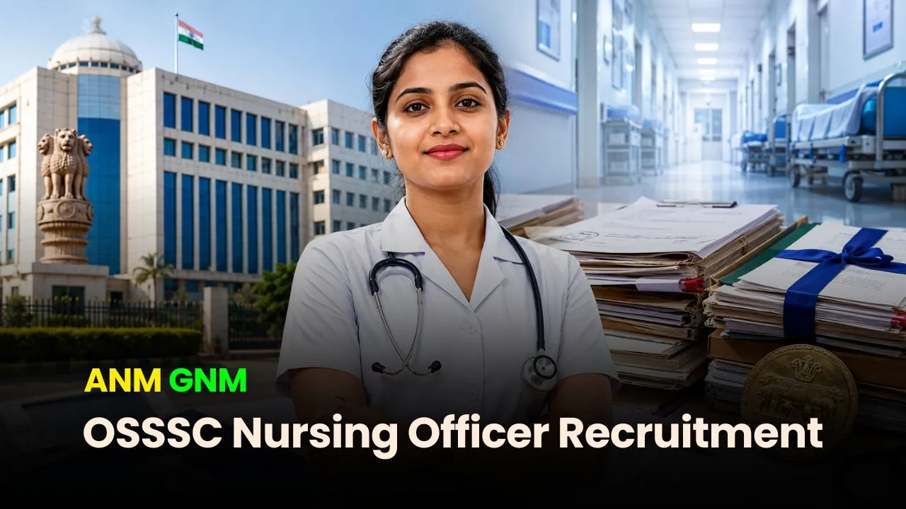 OSSSC Nursing Officer Recruitment