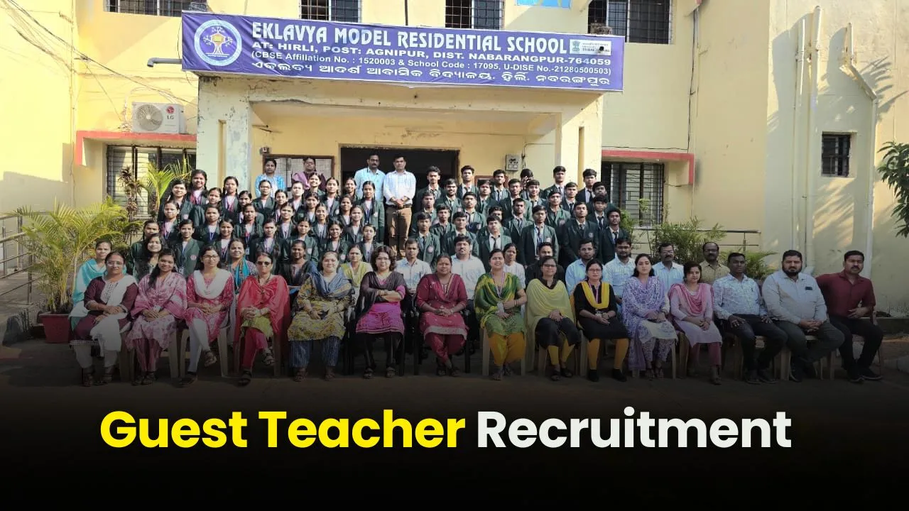 EMRS Hirli Guest Teacher Recruitment 2026